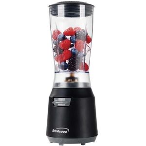 BRENTWOOD PERSONAL BLENDER / 14 Oz / Black / Single Touch / BPA Free / BRAND NEW